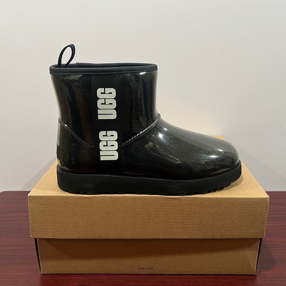 Ugg, Women, Classic Clear Mini, 1113190, Black - Picture 1 of 14
